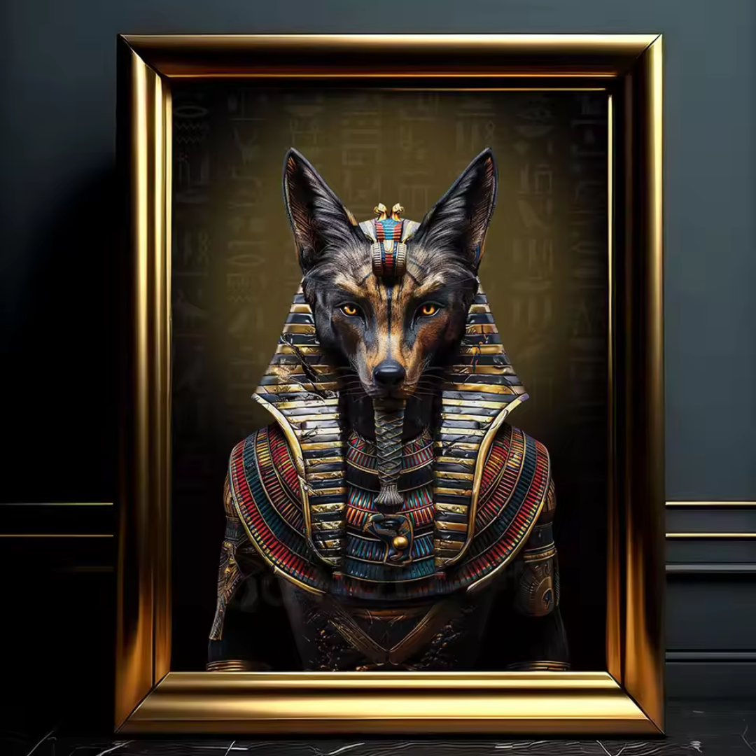 Regalia™ – Egyptisk mytologi och djurkonst – Majestätisk forntida egyptisk stil